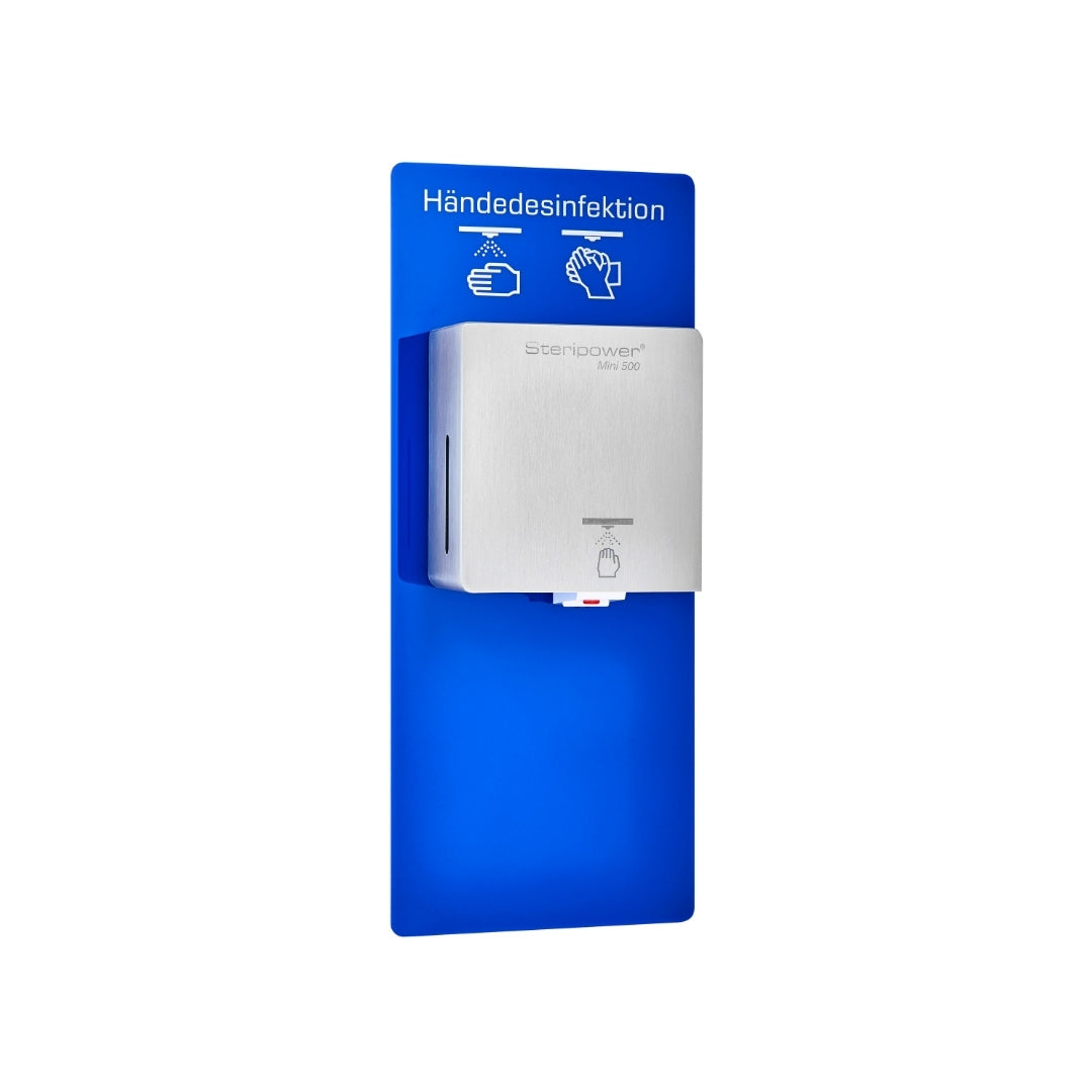 Steripower Mini500 mit Wandplatte aus Perspex