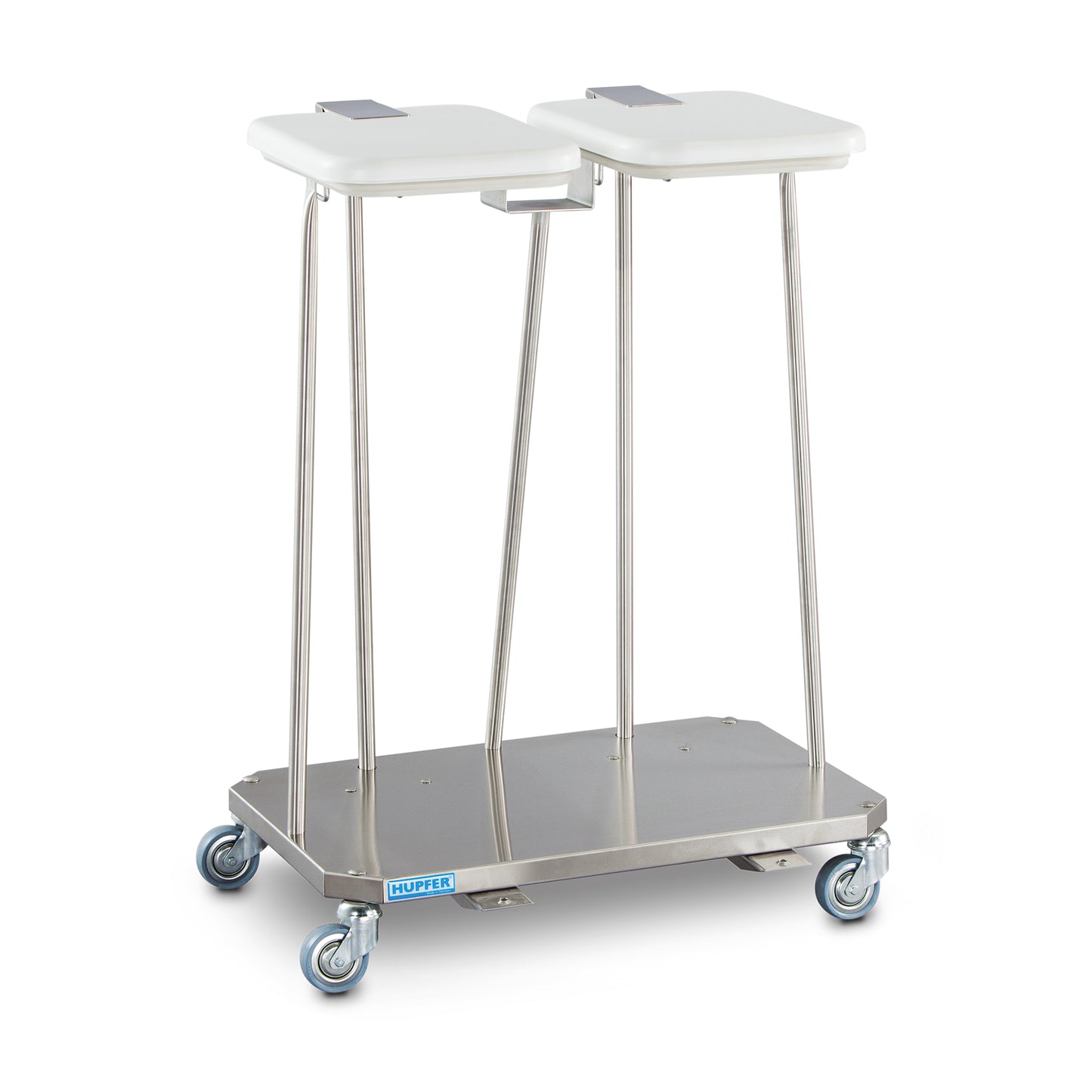 Wäsche- und Abfallsammler, 2-fach mit Deckel SWAF-2