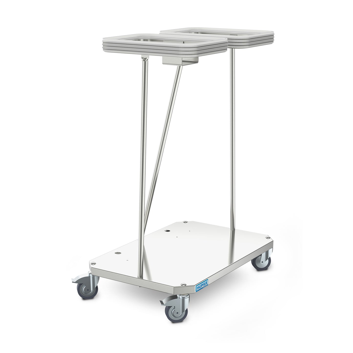 Wäsche- und Abfallsammler, 2-fach, antistatisch