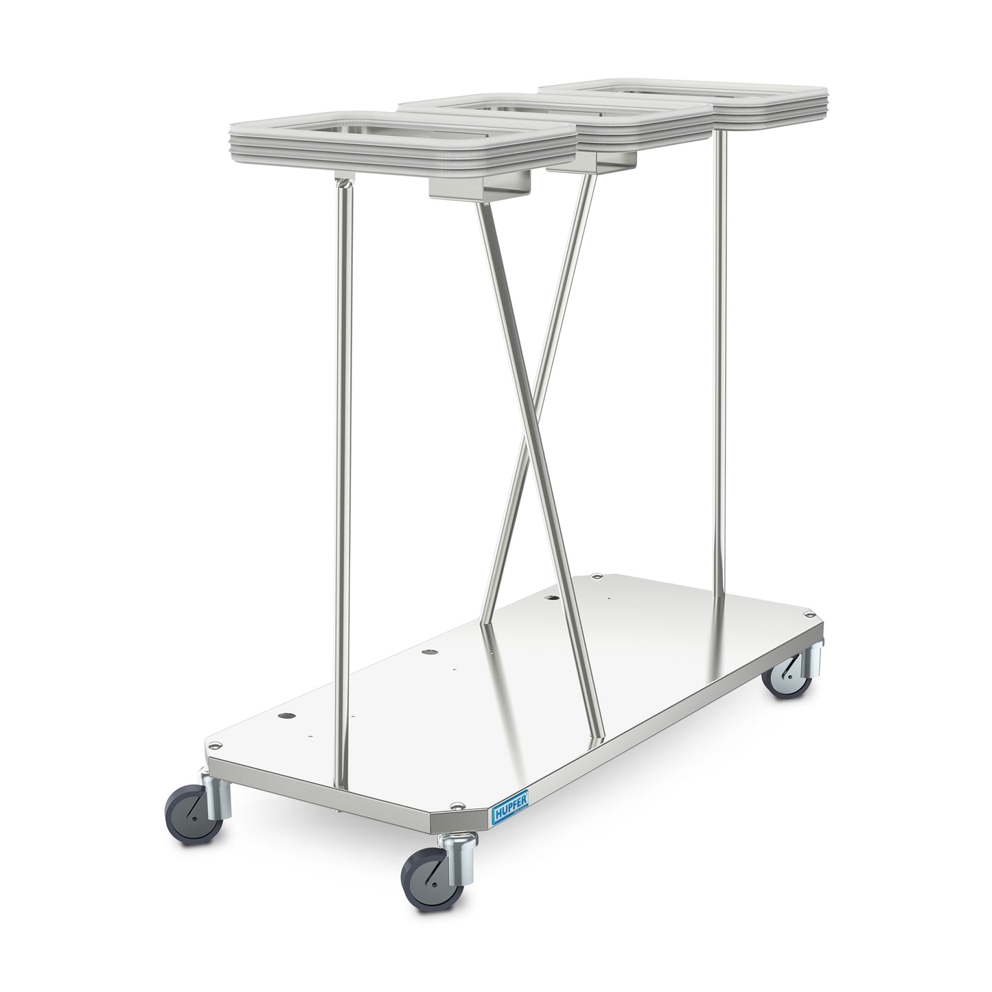 Wäsche- und Abfallsammler, 3-fach